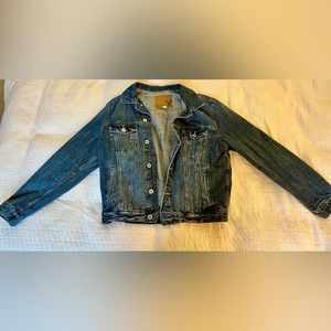 AE Light Blue Denim Trucker Jacket